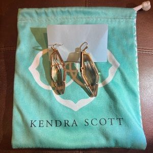 Kendra Scott Amber Crystal Earrings
